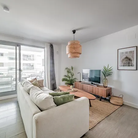 Apartment Beachfront With Balcony In Costa